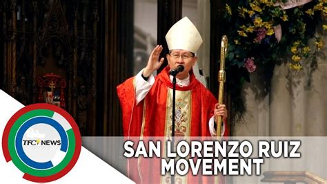TAGLE BLESSES SAN LORENZO RUIZ WARD OF CSMC:.